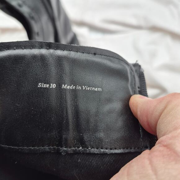 NEW Dolce Vita Women's Ranier Fashion Boot Black leather lug soles size 10 - Picture 7 of 7